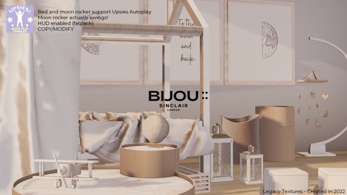 BIJOU :: Deity Moon Rocker - Black *add me*