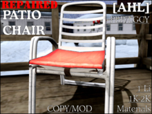 [AHL] Repaired Patio Chair