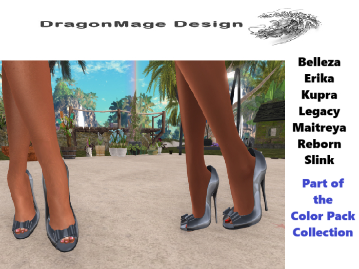 !DMD! Grace Heels Light Steel Blue 