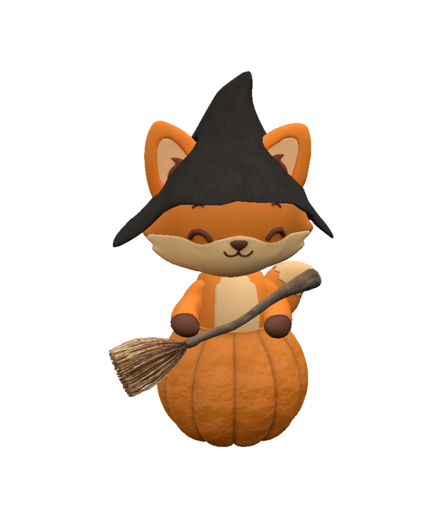 09 ::InkMe:: Pumpkin Fox Dreams RARE