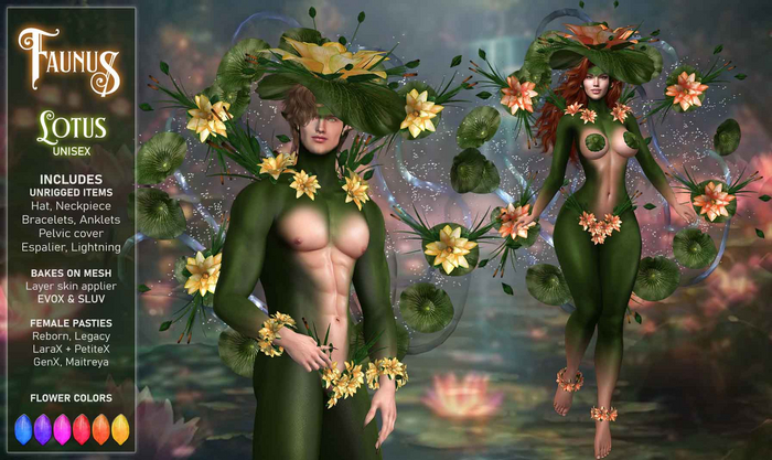 [Faunus] Lotus // Fatpack - Full set unisex