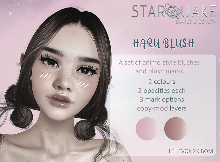 [starQuake] Haru Blush set DEMO