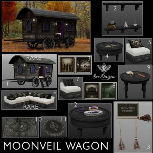 10 Bee Designs Moonveil Wagon