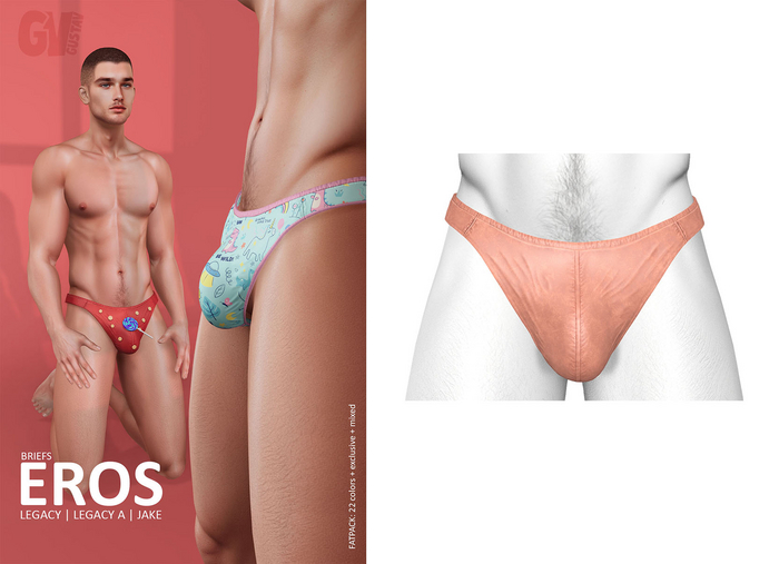 [GUSTAV] - briefs  - Eros  - Leather D ♥ LEGACY ♥ JAKE
