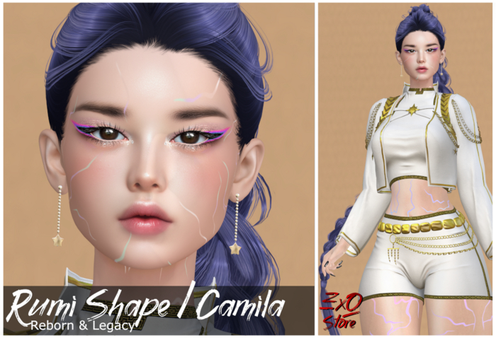 +EXO+ RUMI KPOP SHAPE EVOX CAMILA