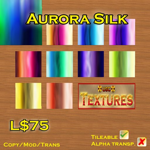 USC Textures - Aurora Silk