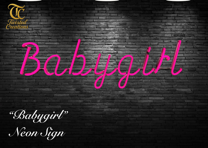 TC - Babygirl Pink Neon Sign