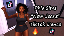 Phia.Sims New Jeans TikTok Dance Animation