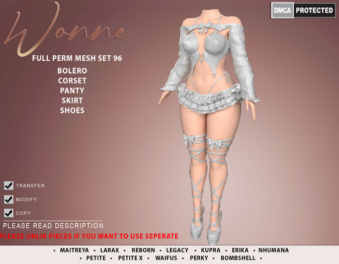  WONNE (96) Full Perm Mesh 