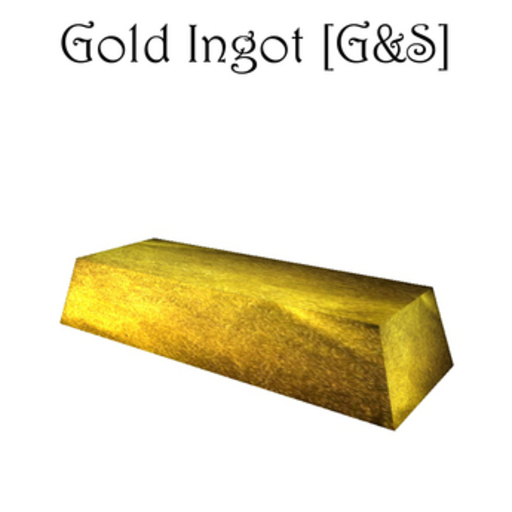 G&S gold ingot 