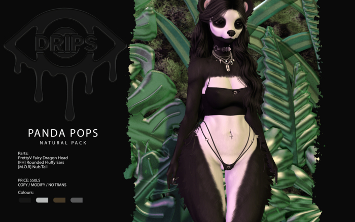 [ DRIPS ] Panda Pops - Naturals