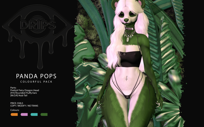 [ DRIPS ] Panda Pops - Colourfuls