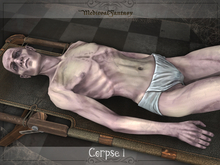 [MF]  Dead morgue corpse on stretcher 1   (boxed)