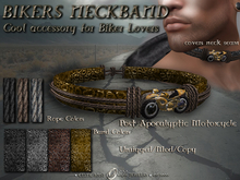 PROMO :: Postapocalyptic Motorcycle NeckBand :: 