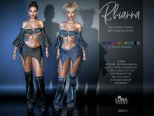 Rhianna Denim Outfit,  Fatpack
