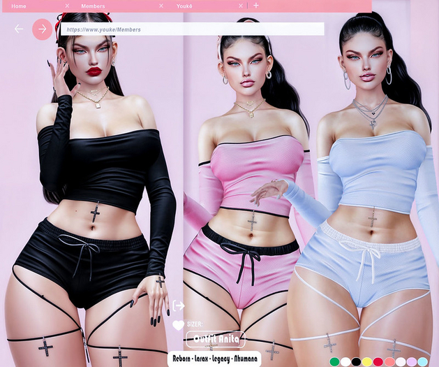 .:: Youke.: Anita Short ( 9 Collors )