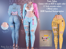[[ Masoom ]] Rebel Chic Pants - Amarillo