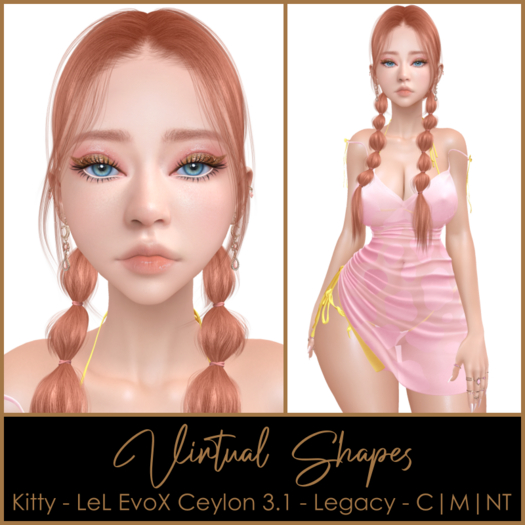 VIRTUAL SHAPES - Kitty Shape - Ceylon 3.1