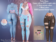 [[ Masoom ]] Rebel Chic Pants - Choco