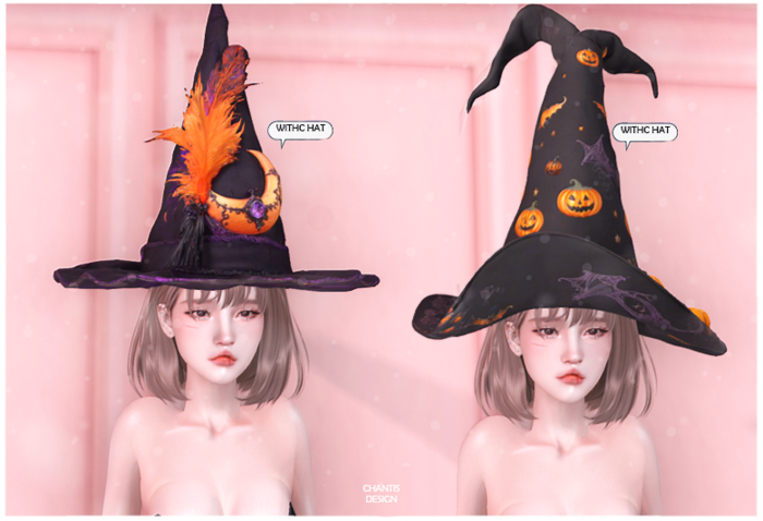 :: Halloween Witch Hats ::