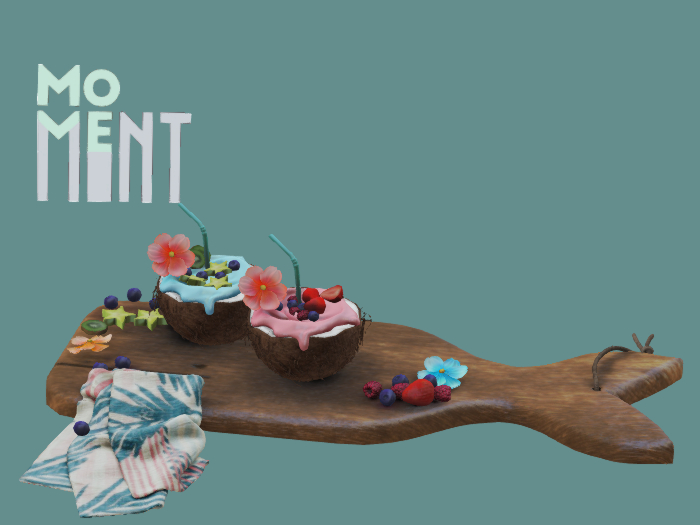 MOVEMENT - Tropical Smoothies board  WEAR ME TO UNPACK*