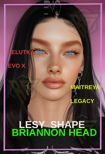 "ENO LESY STEM.STUD SHAPE LEL BRIANNON HEAD