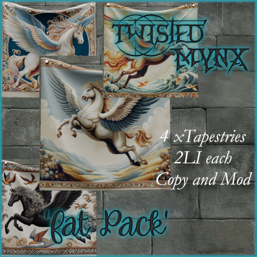{Twisted Mynx} Tapestries - Pegasus Pack