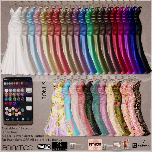 Baiastice_Sera Dress-All Colors+12 Bonus