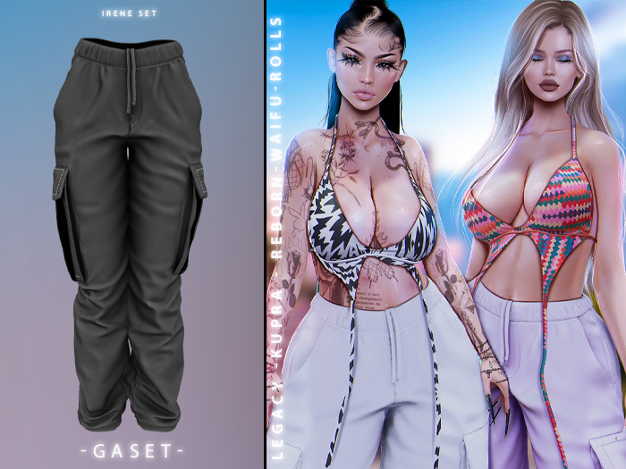 GASET - DARK GREY IRENE JOGGER
