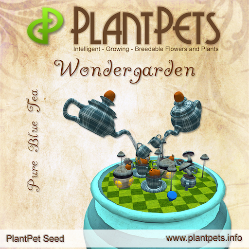 Plantpets Wondergarden *Pure Blue Tea* Texture
