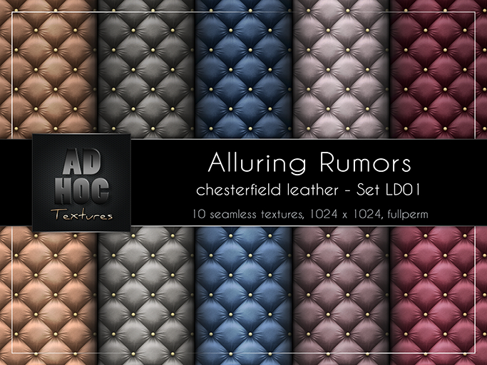 AD HOC - ALLURING RUMORS - Set LD01 - Chesterfield Leather