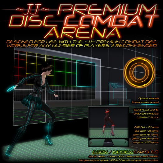 ~JJ~ Premium Disc Combat Arena