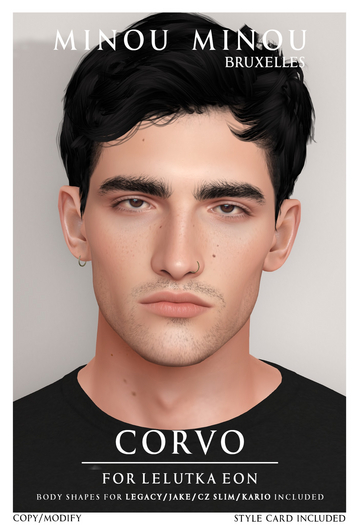 .minou minou. Corvo shape for Lelutka Eon