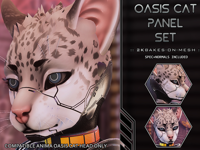 [KK] - Oasis Cat Panels Set