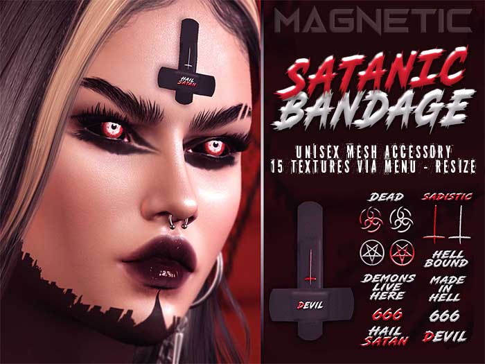 Magnetic - Satanic Bandage