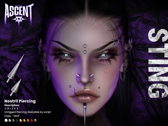 ASCENT - Sting Nostril Piercing
