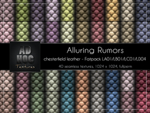 AD HOC - ALLURING RUMORS - Fatpack LA01-LB01-LC01-LD01 - Chesterfield Leather