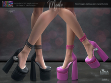 Miyako, Platform Heels, PBR, Fatpack