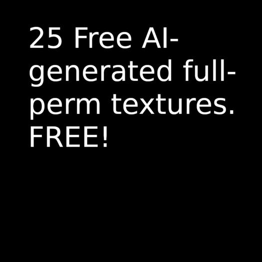 25 Free Full-Perm AI-generated textures