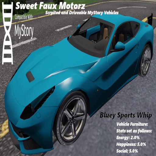 !SFM! Bluey Sports Car (MyStory)