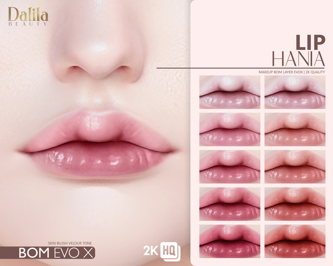 Dalila Hania Lip Kit