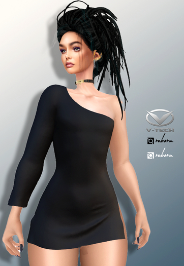 SiK Brandy Dress Black Reborn V Tech