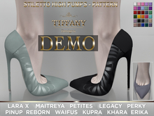 ::TD:: Stiletto High Pumps - Pattern DEMO