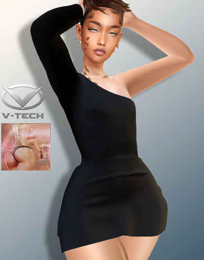 RuthLess Brandy Dress Black Legacy V Tech