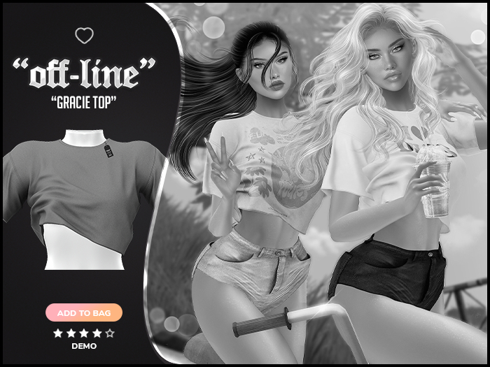 "Off-Line" x "Gracie" Top / Demo