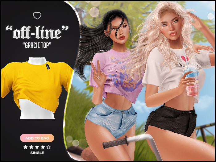 "Off-Line" x "Gracie" Top / Star