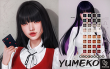 [monso] Yumeko Hair /Black & Red