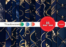 TEXTURE LUXURY NAVY BLUE(add)