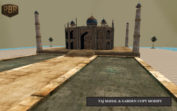 Taj Mahal & Garden - Copy/Modify