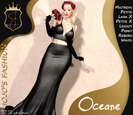 Jojo's Fashion - Oceane Gown - Black